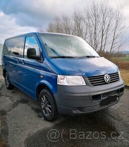 VW T5 1.9 TDI, 77 kw, 2006, TAŽNÉ, PLNA SERVISNÍ HISTORIE