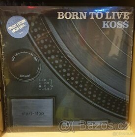 DJ Koss - Born To Live (LP, Album, Ltd, Blu)