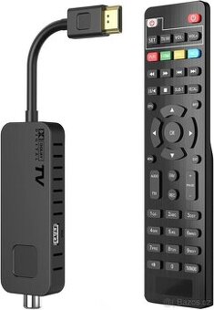 DVB-T2 přijímač Dcolor HDMI kabelová TV