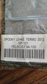 Spodky lehké,  vojenské termo