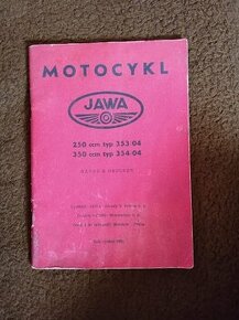 Návod k obsluze - Jawa 250ccm/350ccm - 1