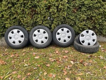 15" plechová kola Skoda 5x112 + poklice