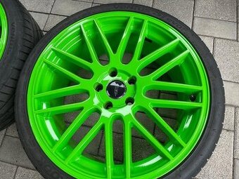 19F kawasaki green alu 19 5x112 audi seat skoda vw mercedes