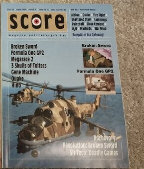 Score č. 32 herní časopis magazín 8/1996