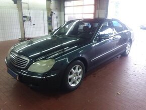 // Mercedes S 400 cdi, w220, 184kw, 2002 //DÍLY - 1