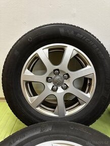 Alu kola 17 (5x112) z Audi Q5 pneu Michelin 235/65 R17 Zimní