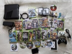 Xbox 360 Slim 250gb + Kinect + Disney Infinity a hry