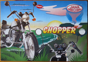 Jawa 350 - 639 Chopper leták