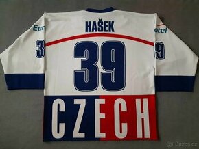 Hokejový dres Dominik Hašek Česká republika Nagano 1998 - 1