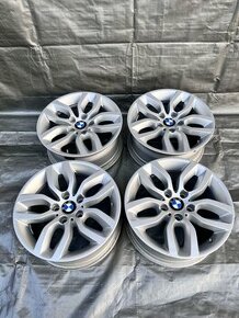 5x120 R17 originál disky BMW X3 - senzory pneu - 1