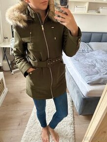 MANGO ZIMNÍ BUNDA / KHAKI PARKA