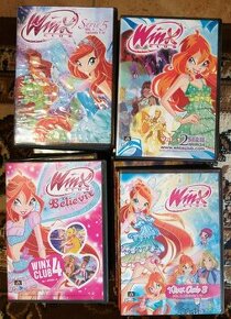 knihy a DVD o WINX - 1