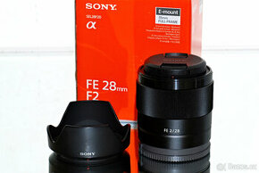 Sony FE 28mm F/2,0 TOP STAV