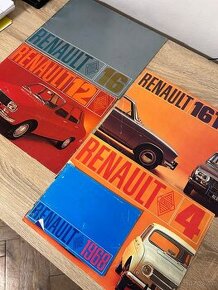 Brožury renault 4 , 12 , 16 , 16ts. - 1