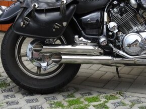 Yamaha Virago Nerezové Laděné Výfuky Thundering Eagle Nové