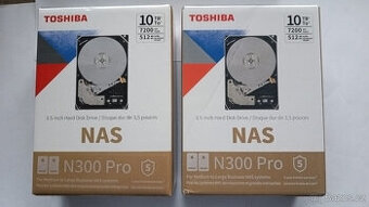 Nový NAS HDD Toshiba N300 PRO 10 TB (CMR) - 1