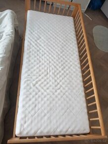 Dětská postel Ikea, vč.zabran a mateace