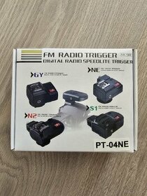 Radiové odpalování pro externí blesky PT-04NE