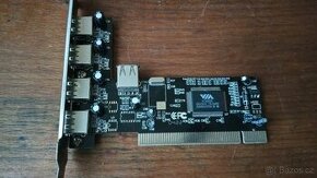 Interní řadič VIA 5x USB do PCI slotu - 1