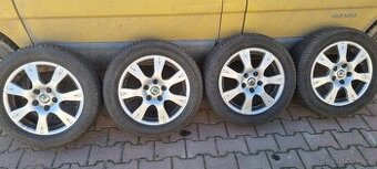 Alu kola originál Škoda Octavia 2 5x112 6,5x16 ET50 letní