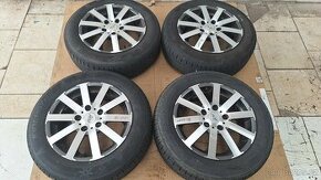 Alu kola Hyundai 15" 5x114,3 letní pneu 185/65 R15 5-7mm i30