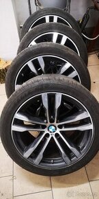 ALU KOLA ORIGINAL BMW X5 5X120 R20 pneu 275/40 a 315/35/R20