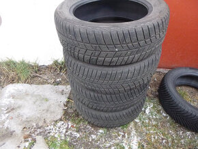 4x zimní pneu barum 215/55 r17 (7-7,5 mm)