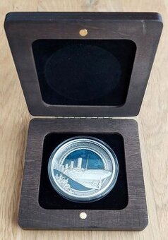 RMS Titanic 35th Anniversary 3 oz Silver Coin Solomon Island