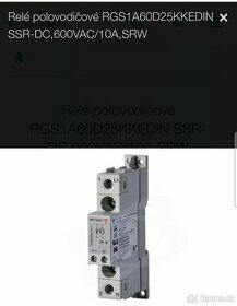 Nove Polovodičové relé Carlo Gavazzi - 1