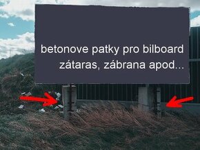 Betonové patky