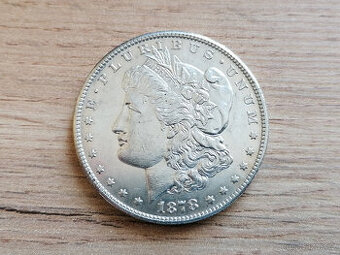 Stříbro 1 Morgan Dollar 1878 USA Spojené státy americké