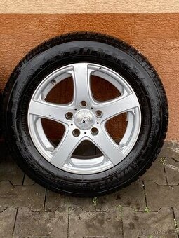 5x114,3 R15 6J ET45 + 195/65 R15 zimné Dunlop