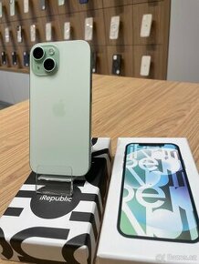 iPhone 15, 128 GB, Záruka 2roky, Baterie 100%