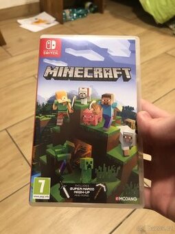 Hra Minecraft na nintendo swich originál