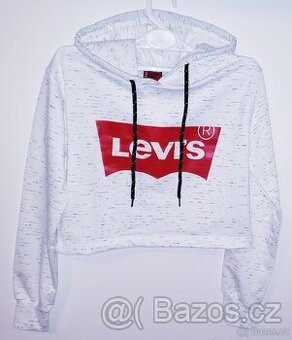 Nová Levi's Crop Dámská Dívčí Mikina Vel. S