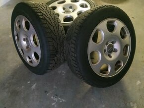 ALU kola 5x112 r16 205/55 zimní - 1