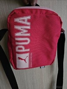 Puma malá sportovní taška přes rameno růžová