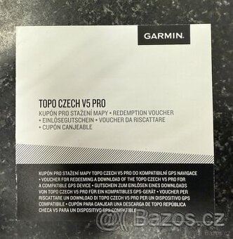 Garmin TOPO Czech V5 Pro