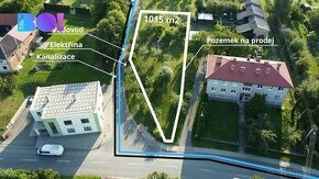 Prodej stavebního pozemku 1 015 m², Milenov