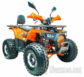 Dětská čtyřkolka Piranha Transformer 125cc 3G8 - oranžová