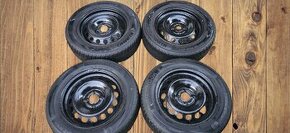 Plechy Renault 15" 4x100 ET40 se zimními pneu 185/65/15