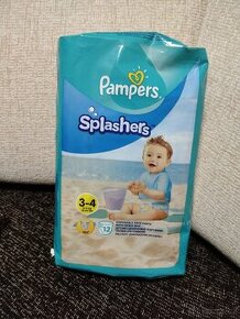 Plenkové kalhotky do vody Pampers Splashers 6-11 kg,vel. 3-4