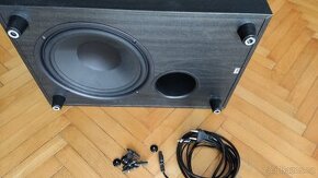 Prodám subwoofer Jamo D5SUB + hroty + kabel