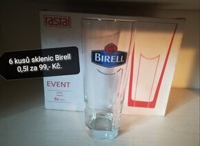 Sada 6 kusů sklenic Birell 0,5 l