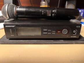 Prodám bezdrátový mikrofon Shure SM 58 + přijímač SLX4 - 1