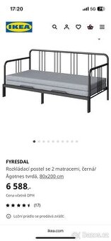 Rozkládací postel FYRESDAL IKEA