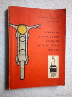 Schémata el. zapojení jednostopých vozidel 1968 - 1