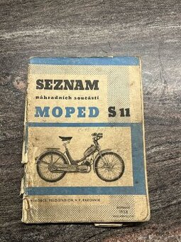 Seznam náhradních dílů moped stadion s11 - 1