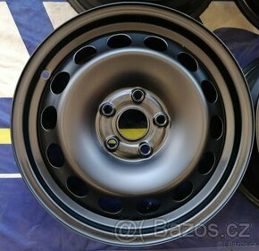 Plechové disky 6.0J16 5X112 ET48 Škoda VW Seat - 1