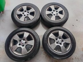 5x112 r 15 ALU škoda pneu 195/65/15  et 50 j 6.5